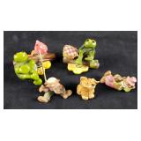 Lot of 5 Small Figurines