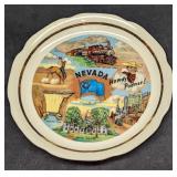 Vintage Nevada Las Vegas Howdy Ponder Souvenir Pla