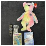 Mixed Collectibles Lot Ty Beanie Baby Anne Klein W