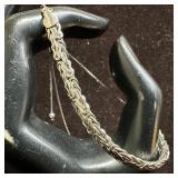 Byzantine Style Link Chain Bolo Sliding Bead Closu