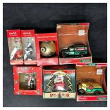 Classic Coca-Cola Christmas Glass Ornament Collect