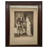 Framed  John Haynes Williams Proposal Of Marriage