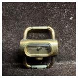 Ornata Vintage Dial Time Piece Watch Face Case Gol