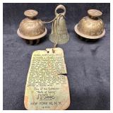 Vintage India Elephant Bell S. S. Sarna 1949 Three