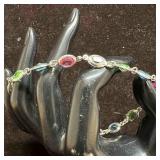 Milor Italy 925 Multi Colored Crystal Glass Stone