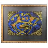 Ekatherina Savtchenko Original Acrylic On Paper X1