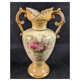 Vintage Albany Pink Roses Porcelain Vase B
