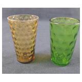 Vintage Coin Dot Mini Drinking Glasses