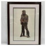 James Bama Signed and Numbered Print Mountain Man