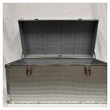 Seward Trunk Embossed Steel Nickel Storage Chest F