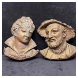 Brass Wall Hang 3D Plaque Decor Set