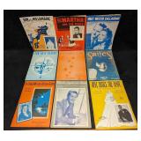 9 Vintage Sheet Music Classic Music Son Of A Milli