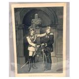 Print Of Kaiser Wilhelm II And Prince Bismarck A C