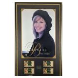 Barbra Streisand Framed Poster MGM Grand Tickets