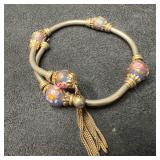 Venetian Murano Lamp Work Glass Art Purple Colored