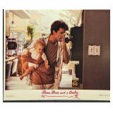 8 Color "Scenes" Lobby Cards 3 Men & A Baby