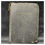 New Testament Zipper Bible Black World Publishing