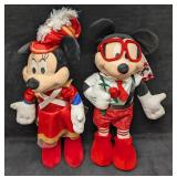 Disney Mickey Mouse Nerd And Nutcracker Minnie Gre
