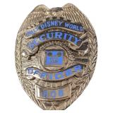 1970s/1980s Disney World Security Metal Badge