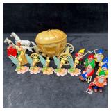 Disney Cake Topper Cinderella Snow White Dwarfs an