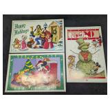 3 Disney Eyes & Ears Mickey Christmas Employee New