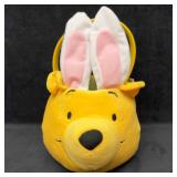 Disney Winnie The Pooh Easter Basket Yellow Bunny