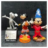 Mickey Mouse Goofy Disney Bobble Heads and Award S