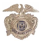 Vintage 1970s Walt Disney World Hat Security Badge