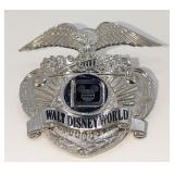 1980s Disney World Security Hat Metal Badge 1129