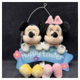 Disney Mickey and Minnie Mouse Happy Easter Plush