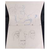 2 Original Disney Artist Drawn Animation Productio