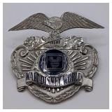 1980s Disney World Security Hat Metal Badge 1032