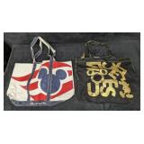 Disney Cruise Line And Mickey Mouse Tote Bags