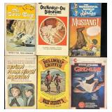 Six Vintage Disney Family Softcover Books