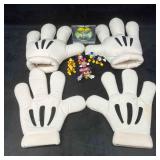 Disneyana Collectors Lot Disney Figures Mickey Glo