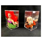 Set of (2) Disney Plush Bean Bag Dolls Ariel and G