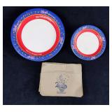 Disney World 2000 Celebration Plates And Napkins