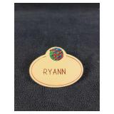 Disney Cast Member Name Badge RYANN