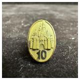 Walt Disney World 10 Year Cinderella Castle Cast M