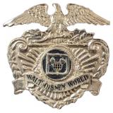 1970s/1980s Walt Disney World Security Hat Badge