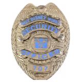 1970s/1980s Disney World Security Metal Badge
