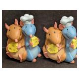 2 Disney Pixar Ratatouille Remy And Emile Vinyl Pi