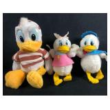 Lot of 3 Vintage Donald Duck and Daisy Duck Pirate
