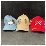 Disney Character Baseball Caps Minnie and Mickey M