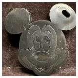Disney Parks Mickey Mouse Face Head Black Balloon