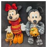 Disney Skeleton Mickey & Autumn Minnie Mouse G