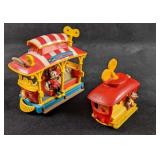 Disneyland Towntown Trolley Set Of Two Mickey Mous