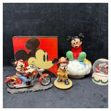 Assorted Mickey Mouse Collectibles Lot of Five Box
