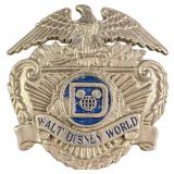 Early 1980s Disney World Female Security Hat Badge