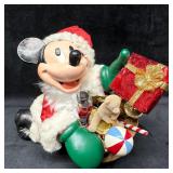 Disney Santa Mickey Mouse Christmas Holiday Figure